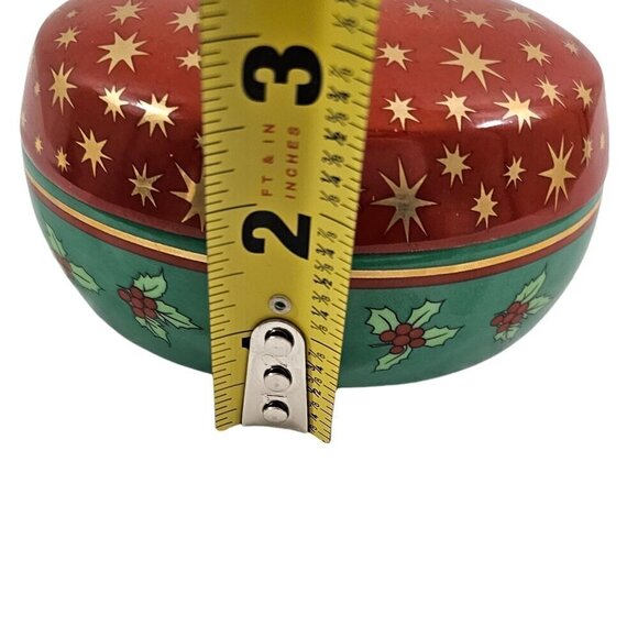 Mikasa Fine Porcelain Holiday Elegance Oval Covered Holiday Trinket Box NWT - Picture 9 of 17